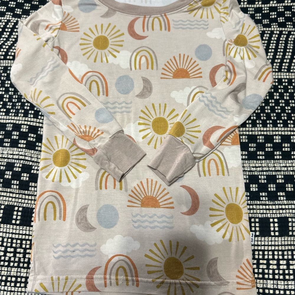 Little Sleepies Desert Sunrise long sleeve 2 piece set